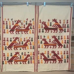 Oaxacan hand stitched textile